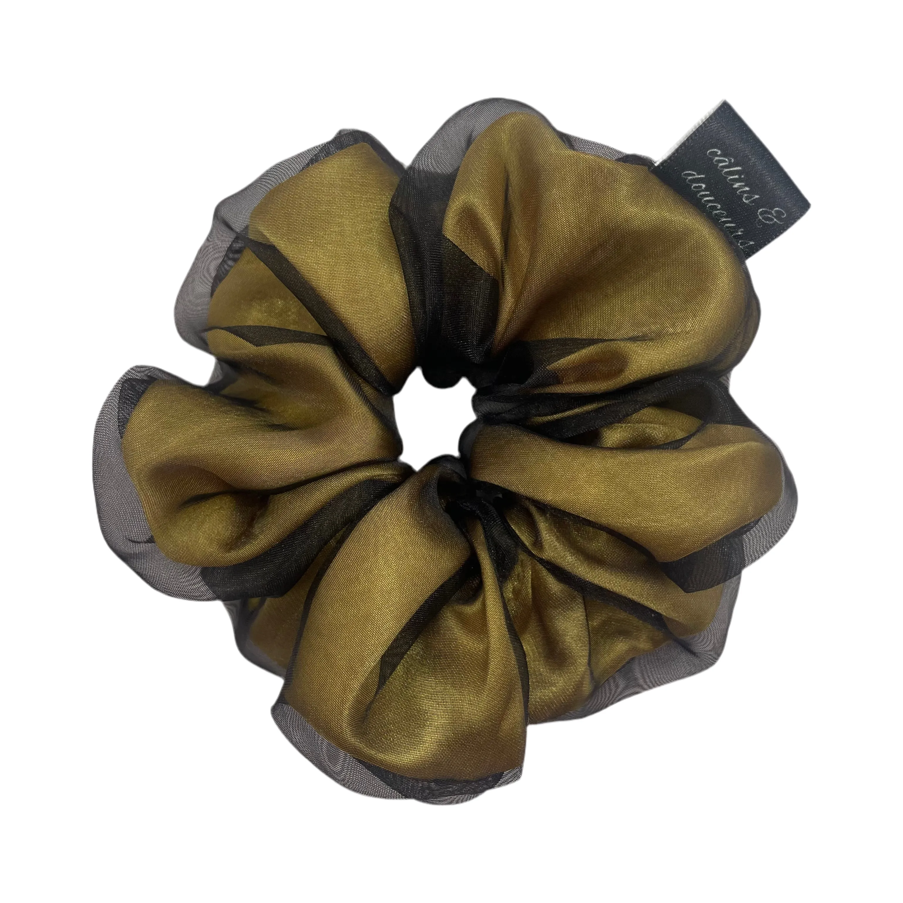 Matte Black Organza