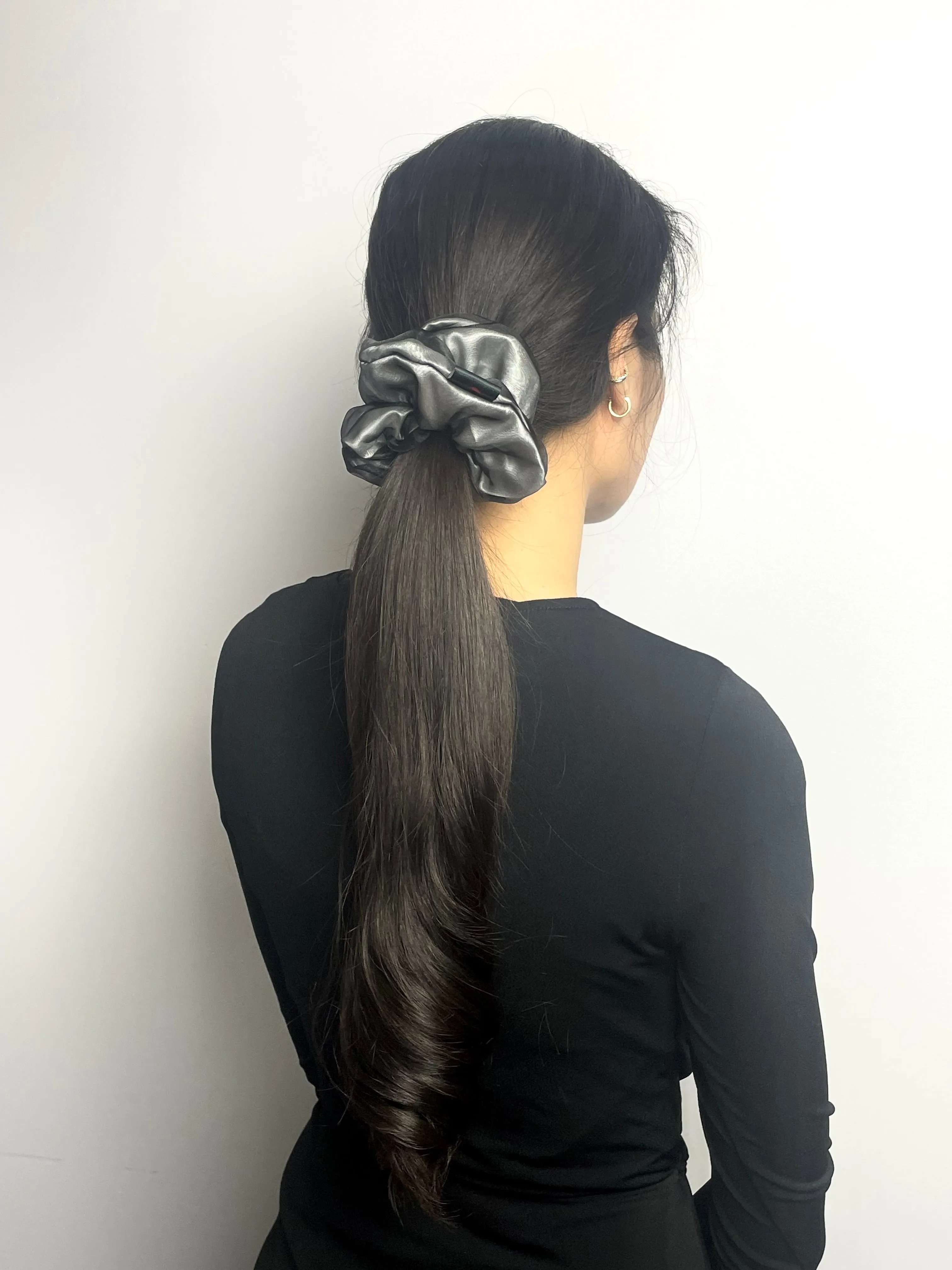 Matte Black Organza