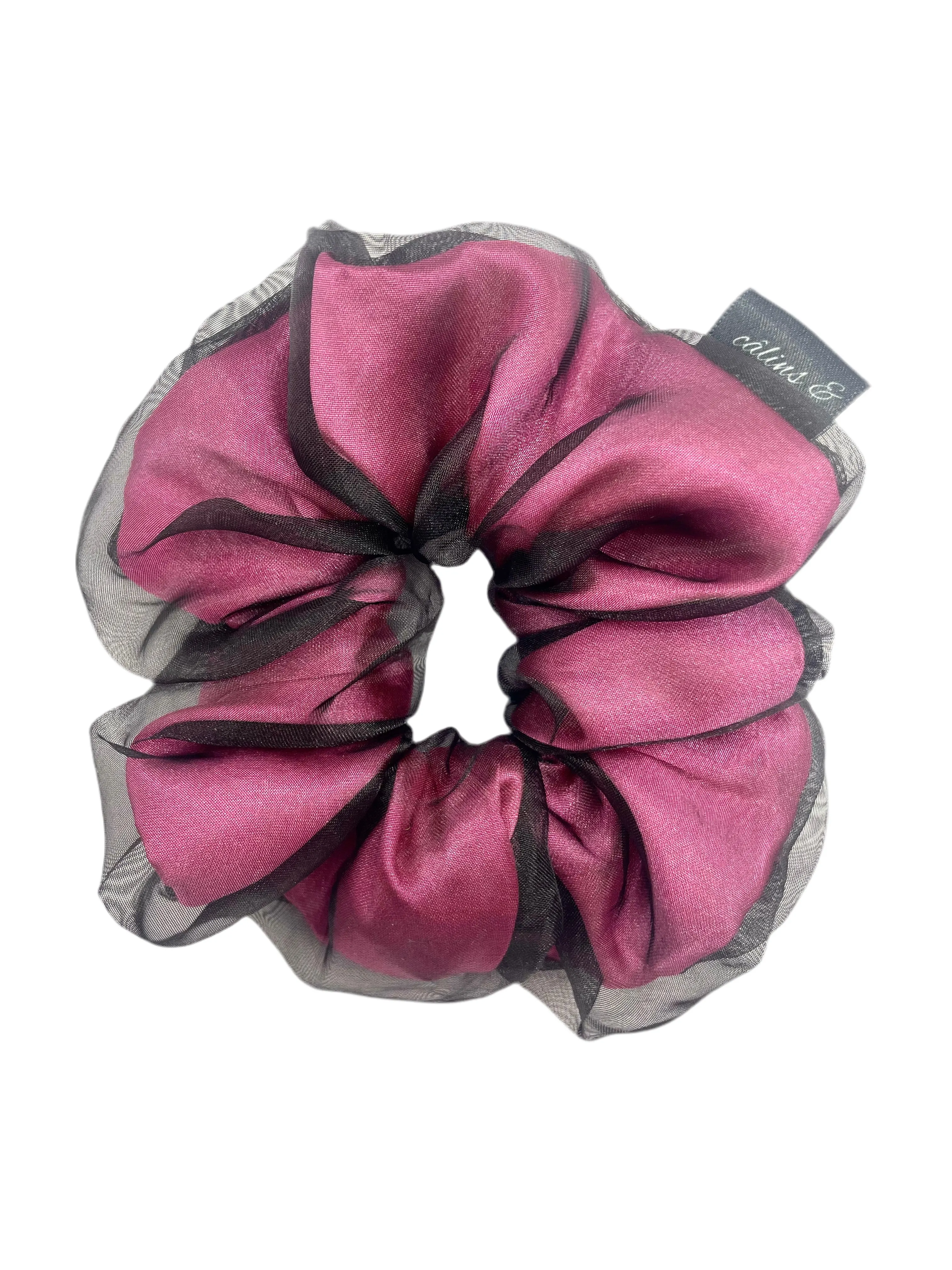 Matte Black Organza
