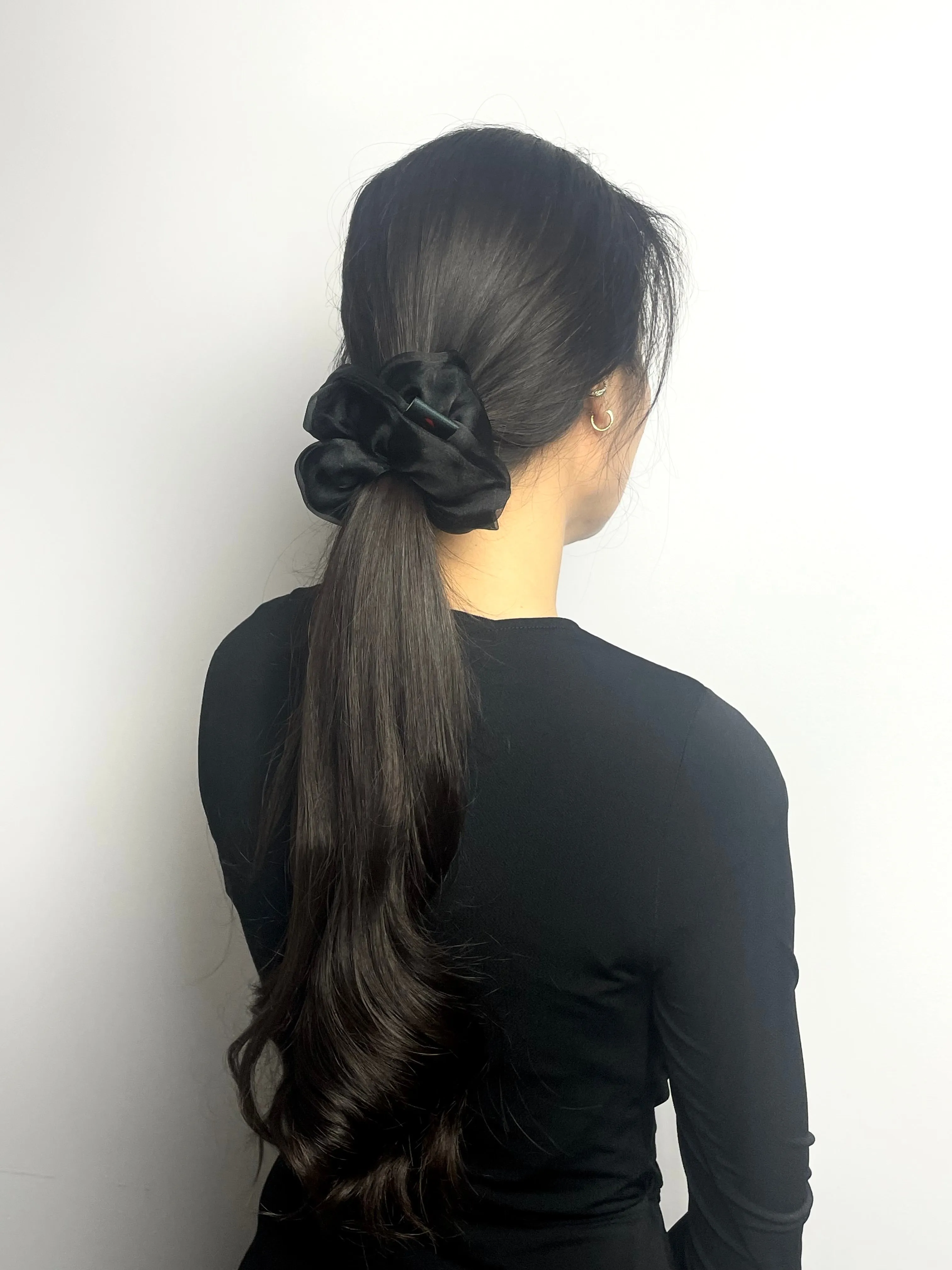 Matte Black Organza