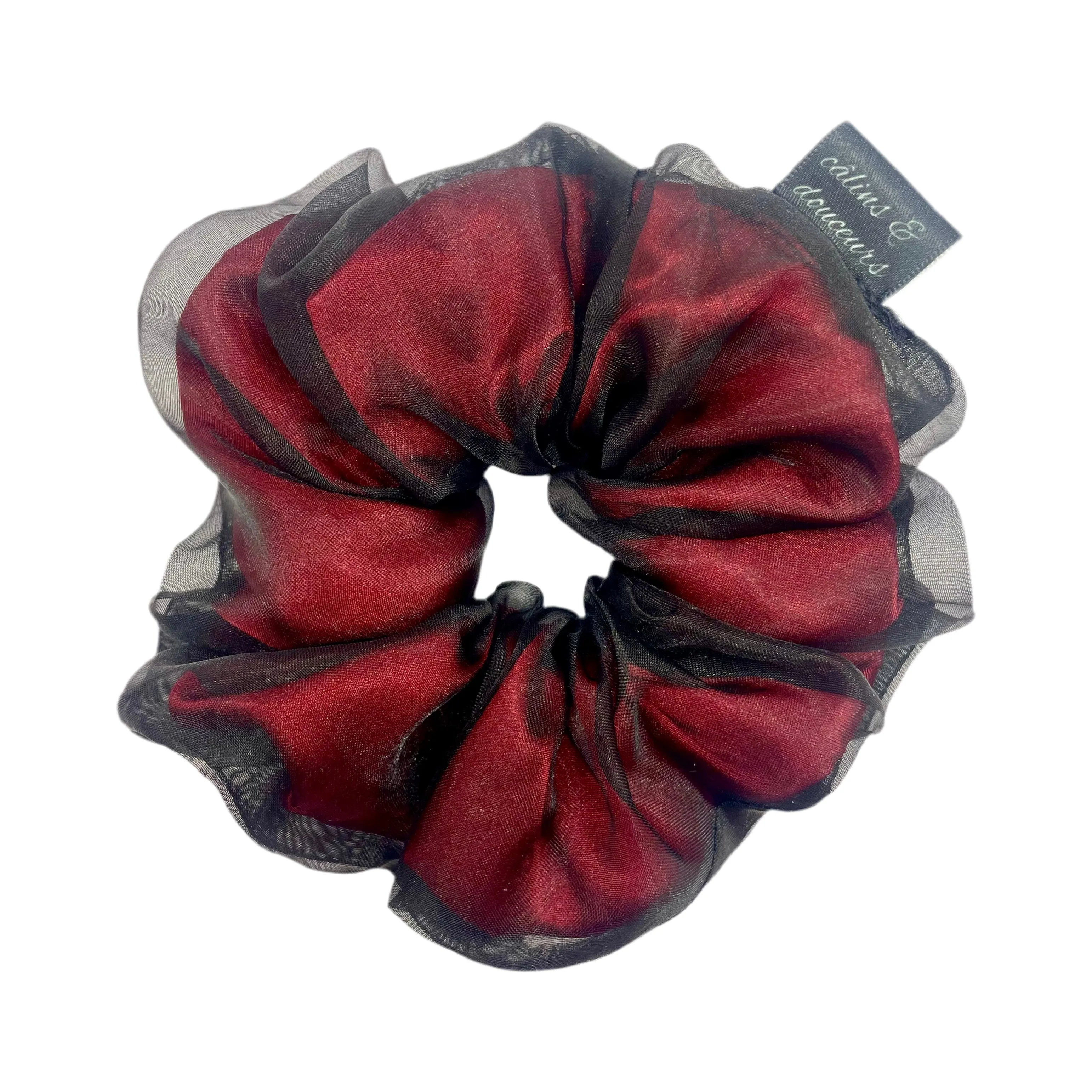 Matte Black Organza