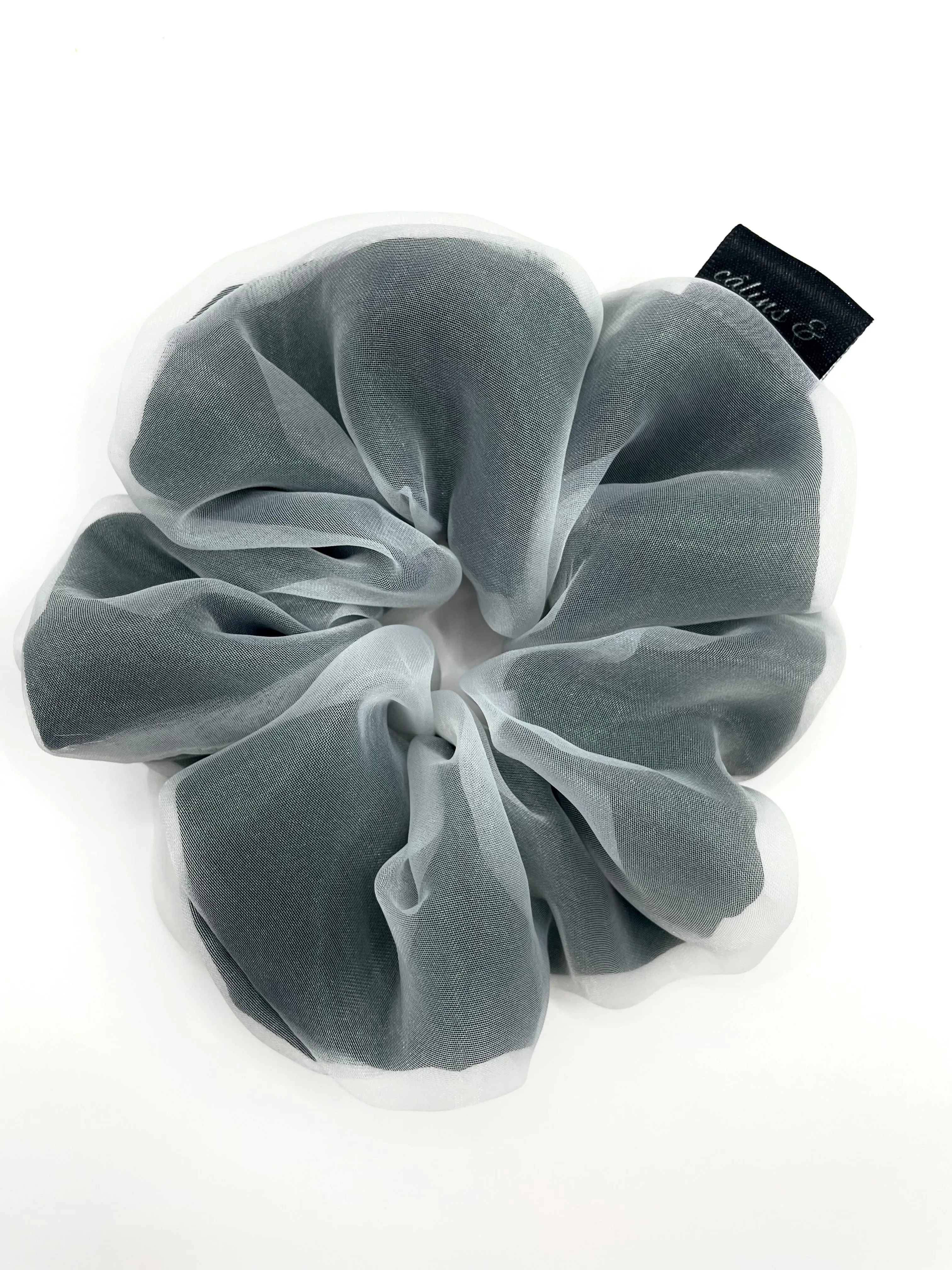 Matte White Organza