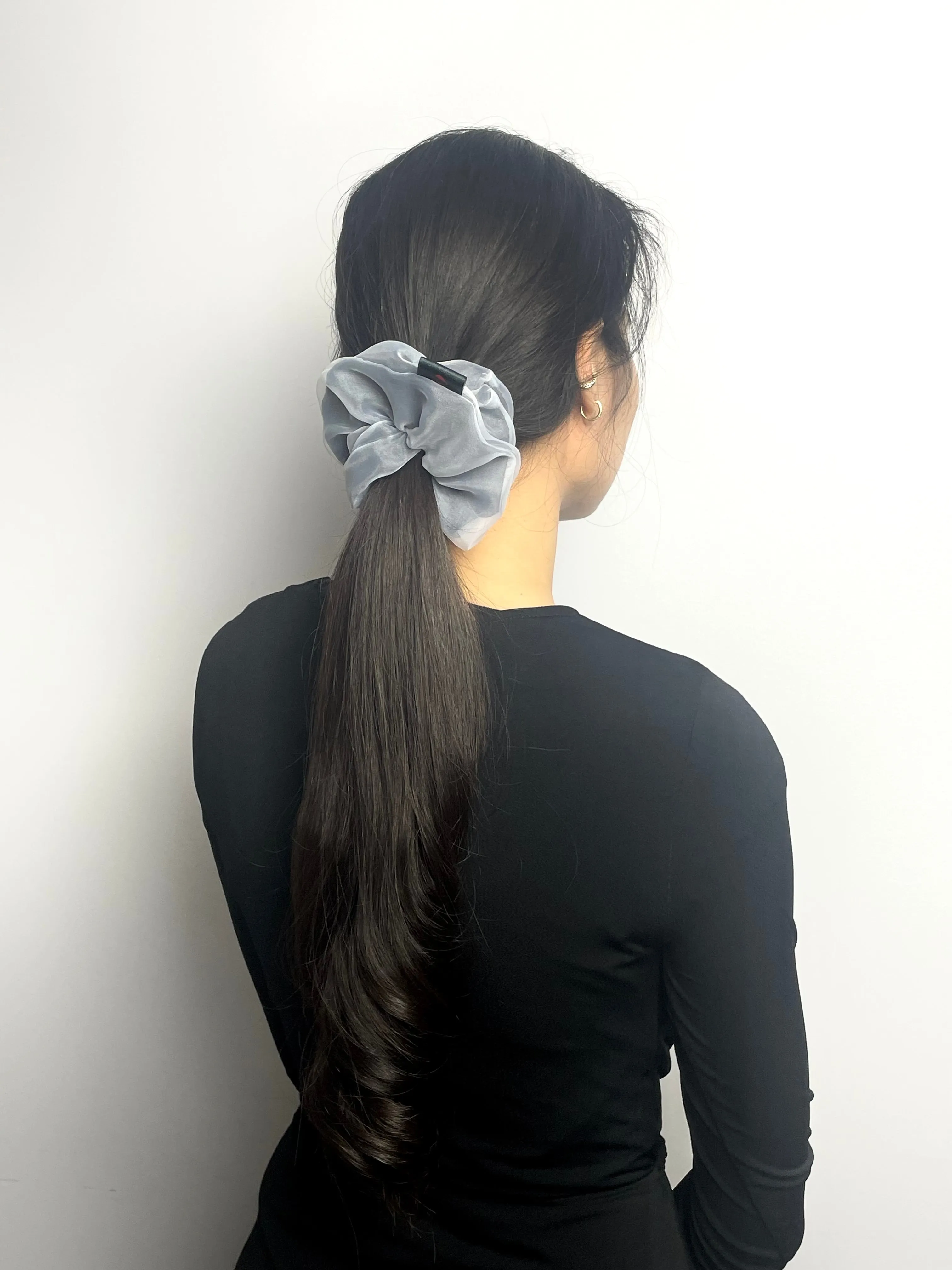 Matte White Organza