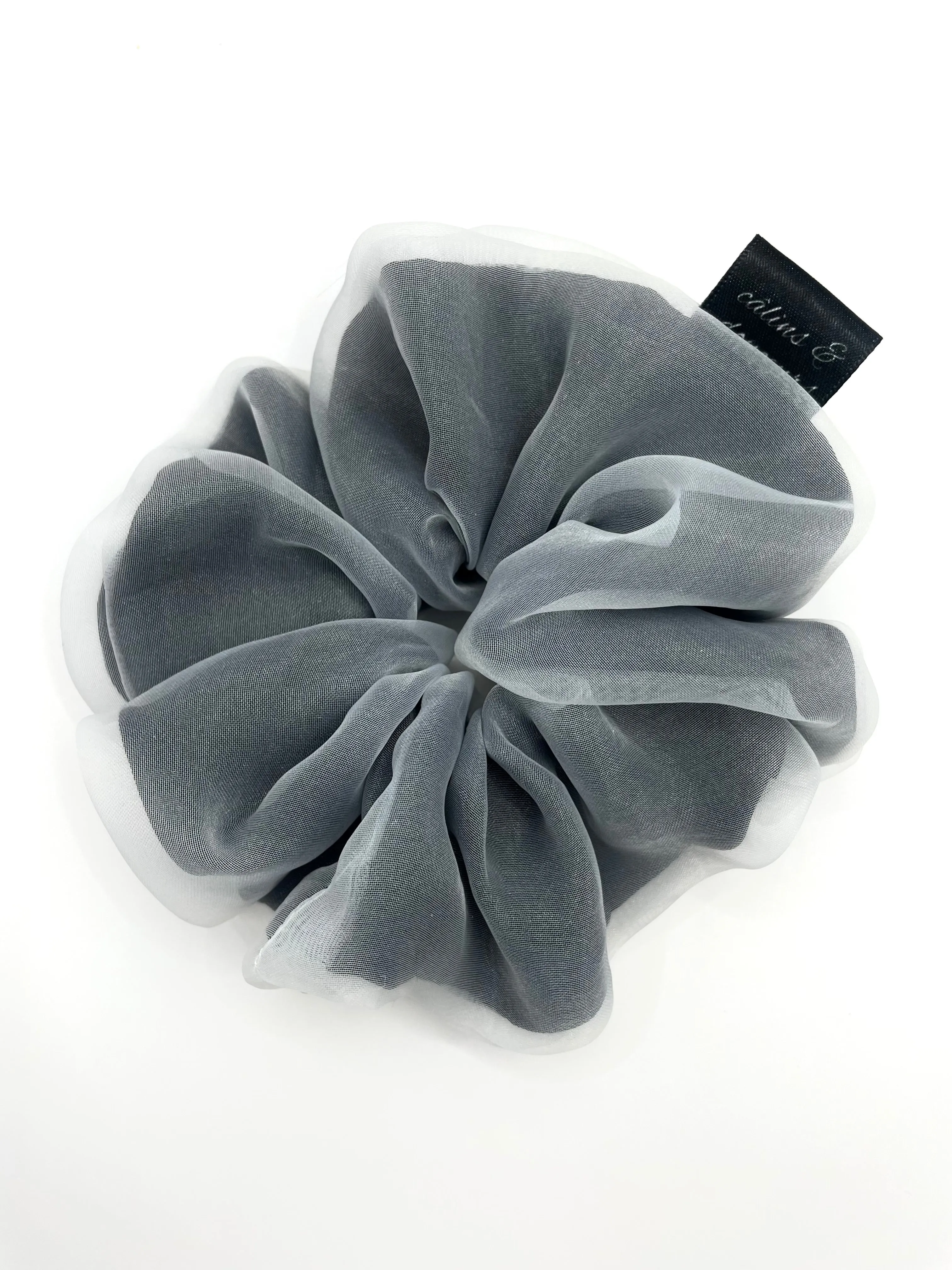 Matte White Organza
