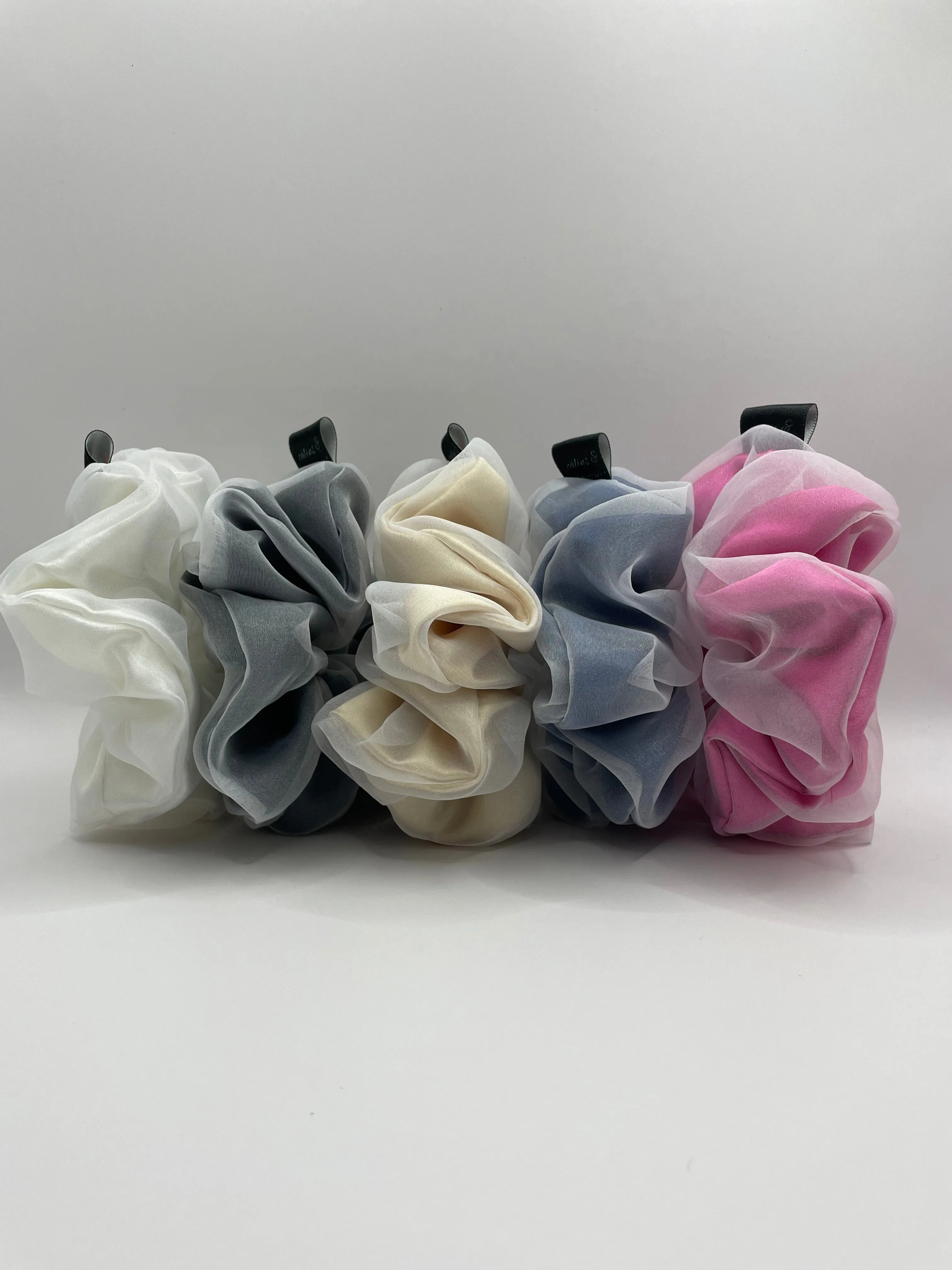Matte White Organza