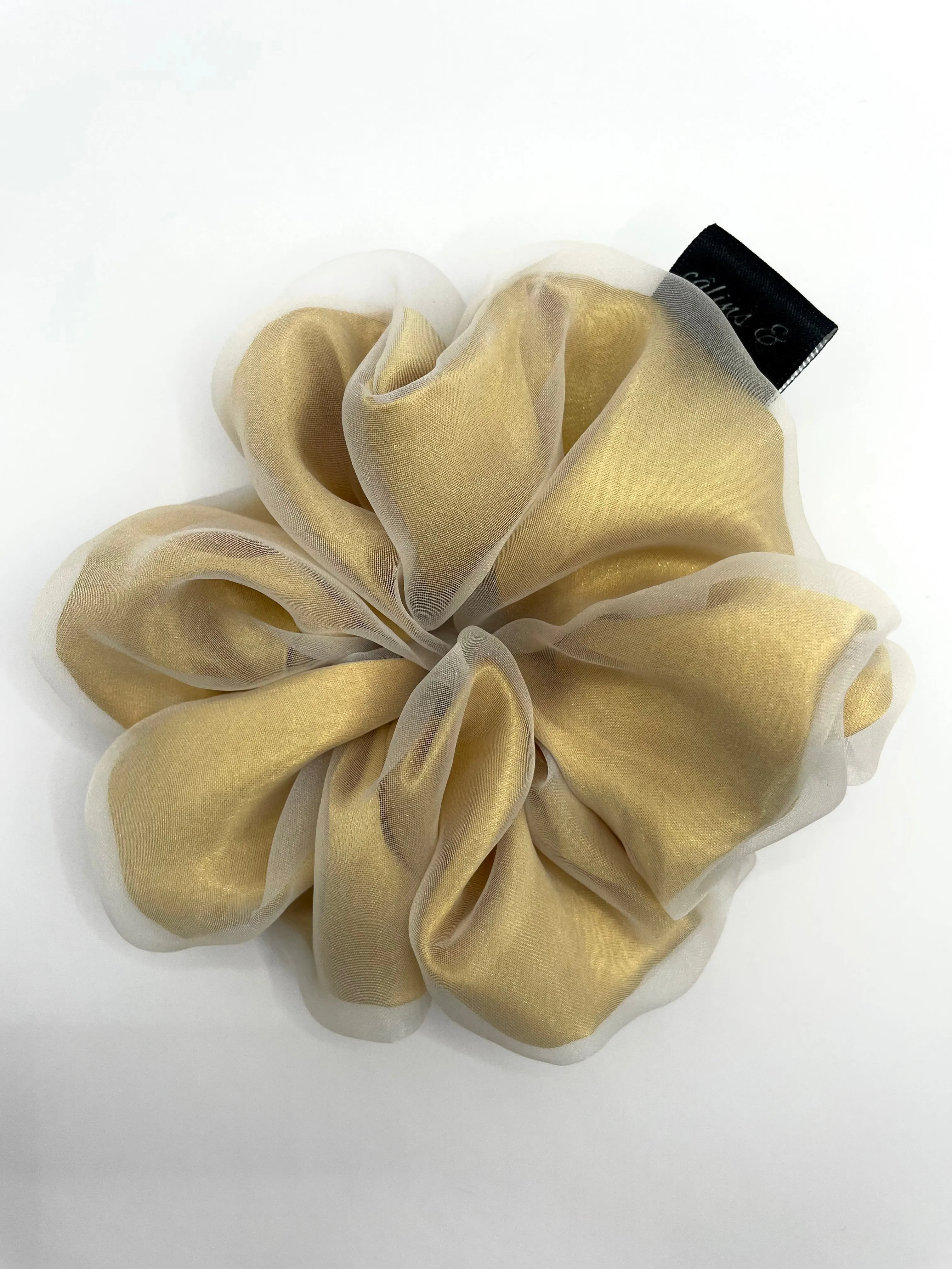 Matte White Organza