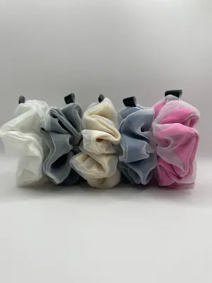 Matte White Organza