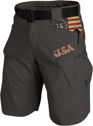 Men Cargo Shorts Long Water Resistant Quick Dry Breathable Tactical Pants Lightweight Stretch Ripstop Hiking Pants