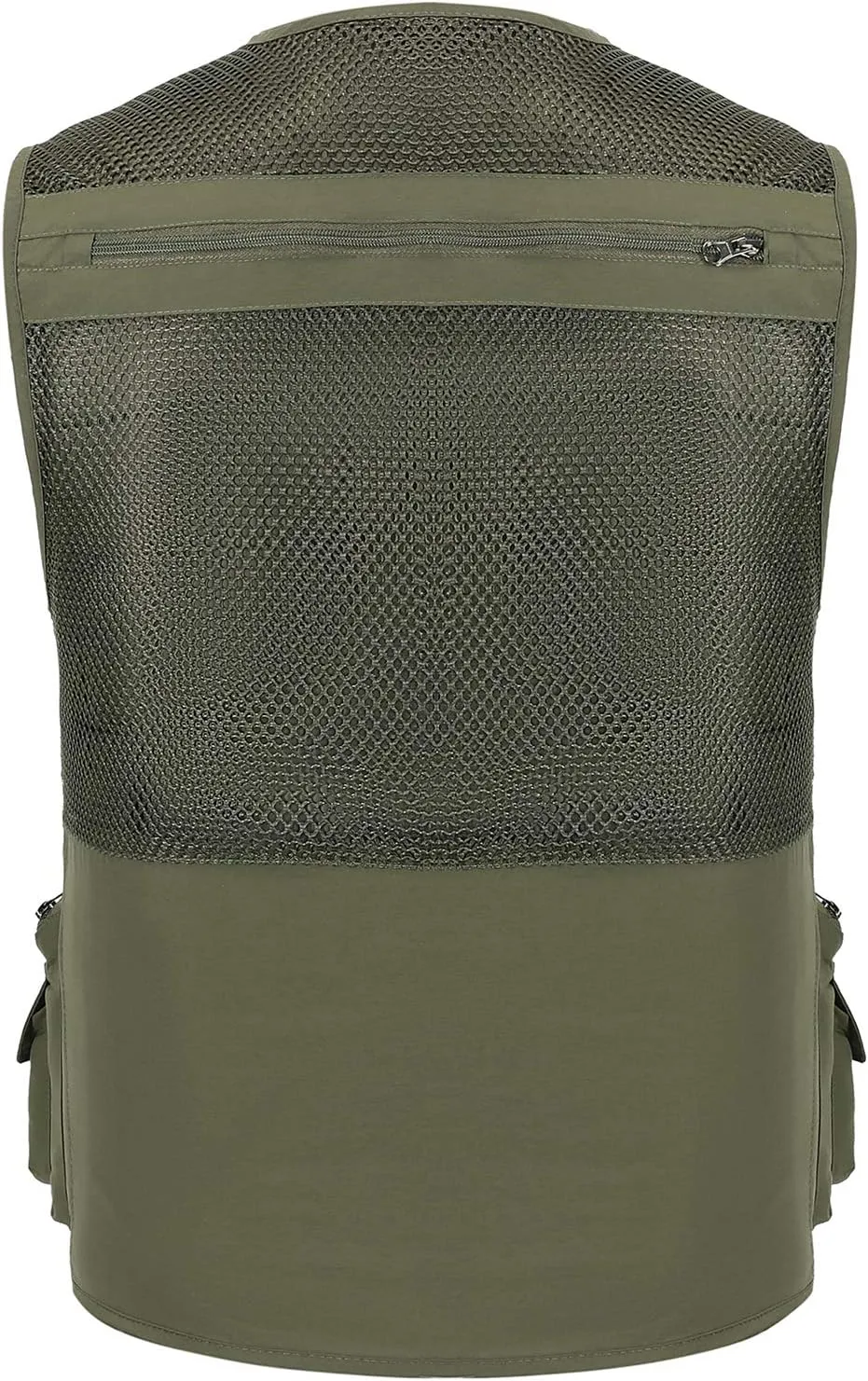 Mens Outdoor Fishing Vest Safari Travel Photography Vests Jacket Multi Pocket