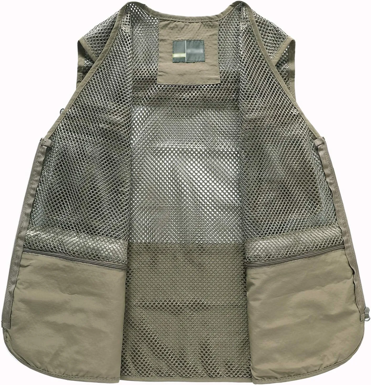 Mens Outdoor Fishing Vest Safari Travel Photography Vests Jacket Multi Pocket