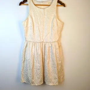 Miami Creamy Leopard Print Dress