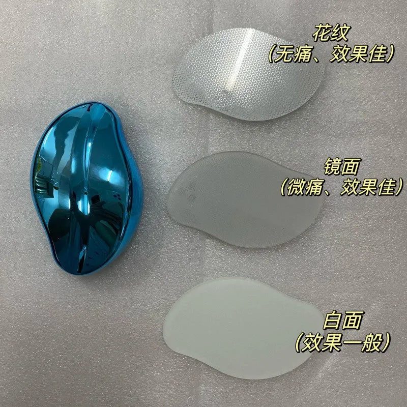 Micro abrasive exfoliating hair removal instrument household nano glass hair grinder heel foot grinder nano foot grinder