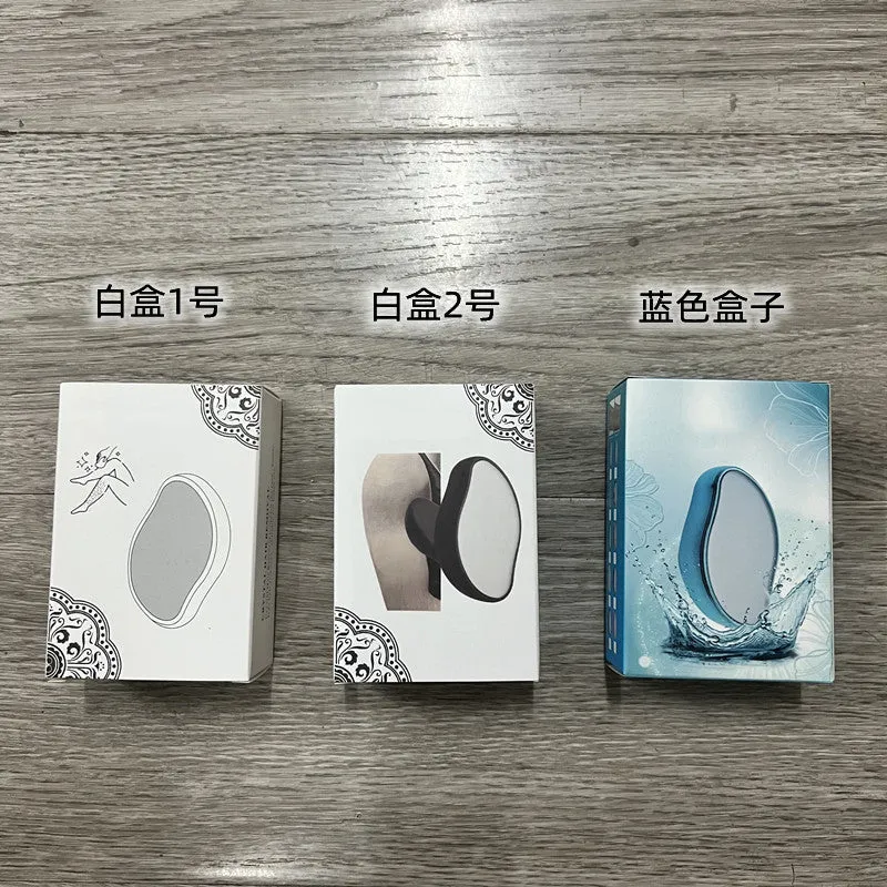 Micro abrasive exfoliating hair removal instrument household nano glass hair grinder heel foot grinder nano foot grinder