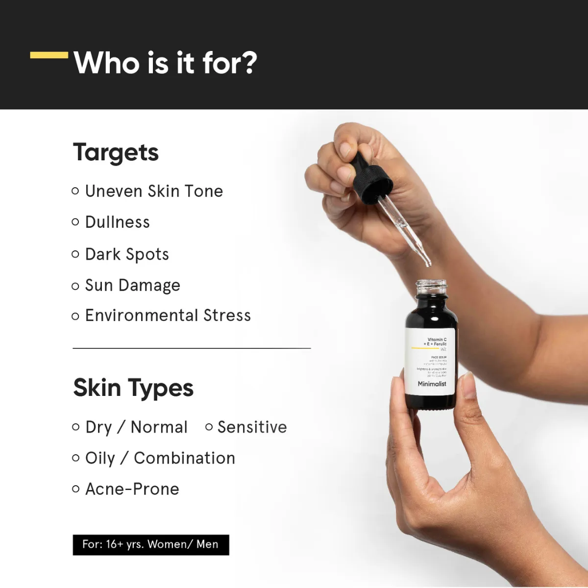 Minimalist Vitamin C   E  Ferulic Acid Face Serum