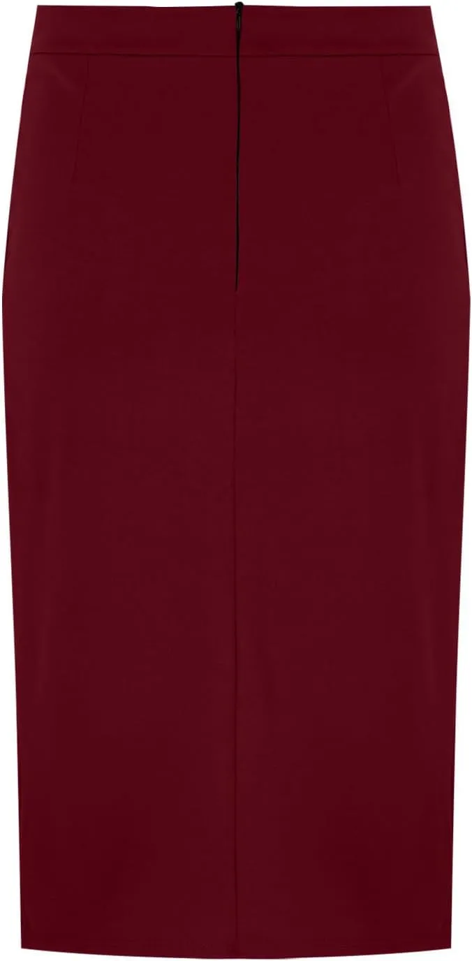 Office Skirts for Women Slim-Fit Wrap Midi Length Skirt Pure Loose Casual Work Bodycon Skirt 2025 Fashion Outfits