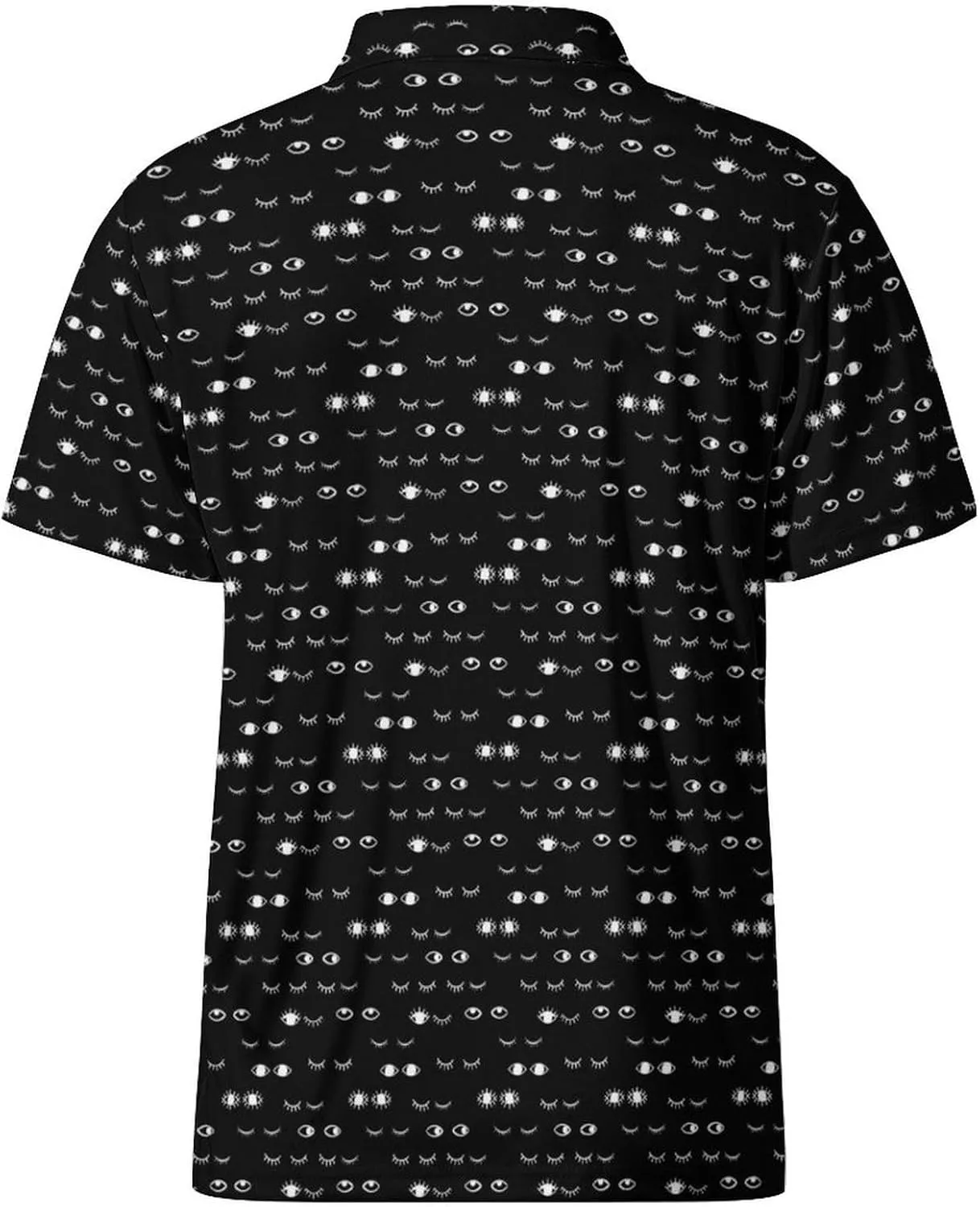 Party Mens Golf Shirt Print Short Sleeve Moisture Wicking Funny Sport Performance Polo Shirts for Men