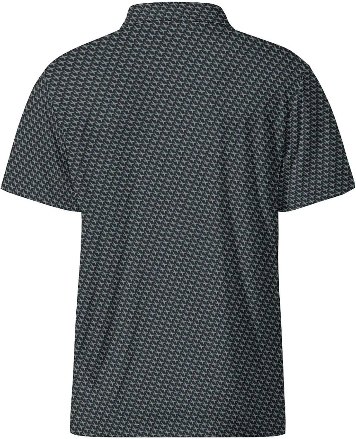 Party Mens Golf Shirt Print Short Sleeve Moisture Wicking Funny Sport Performance Polo Shirts for Men