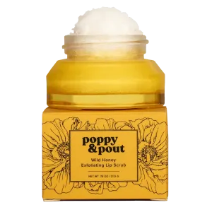 Poppy & Pout All Natural Lip Scrub (Multiple Scents)