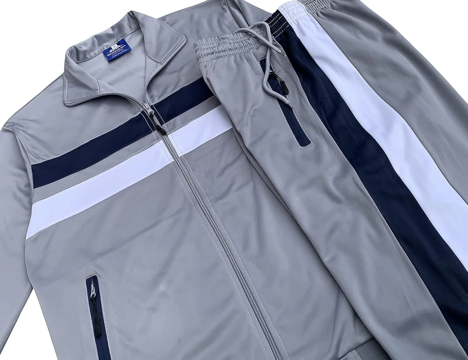Richmond Hill Mens Tracksuit Classic Activewear Full Zip Track Jacket & Track pants Jogging suit