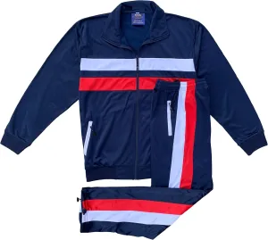 Richmond Hill Mens Tracksuit Classic Activewear Full Zip Track Jacket & Track pants Jogging suit