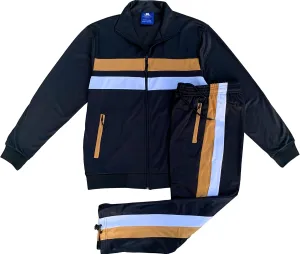 Richmond Hill Mens Tracksuit Classic Activewear Full Zip Track Jacket & Track pants Jogging suit