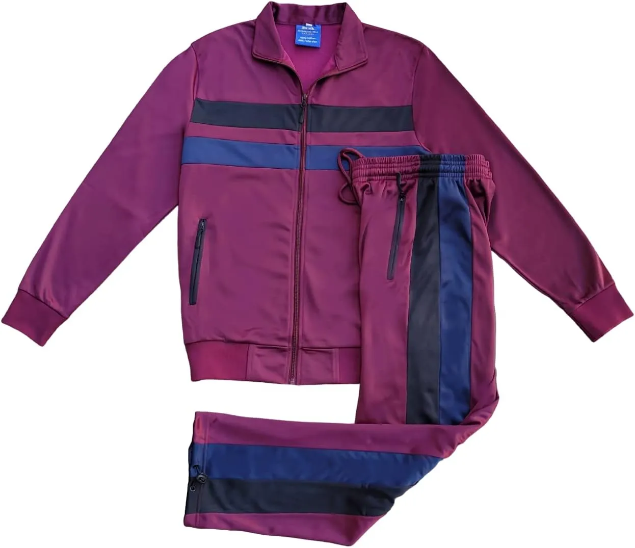 Richmond Hill Mens Tracksuit Classic Activewear Full Zip Track Jacket & Track pants Jogging suit