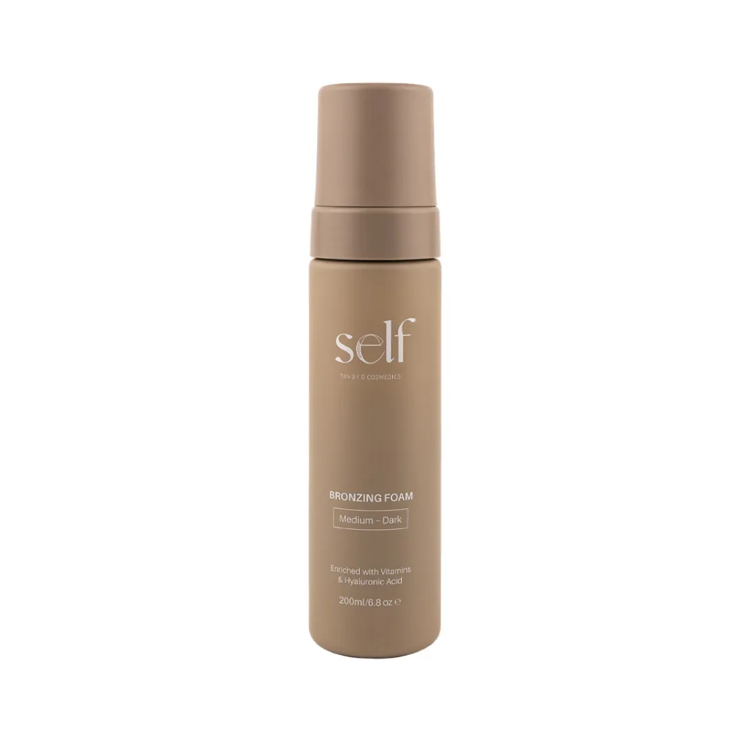 Self Tan Bronzing Foam Medium - Dark