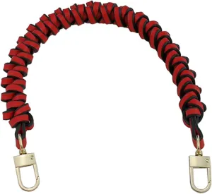 Shoulder Bags Strap Hand Strap Bag Accessories Bucket Bag Woven Wrist Strap Hand Strap Presbyopia Adjustable Bag Strap (Color : Red, Size : 45x3cm)