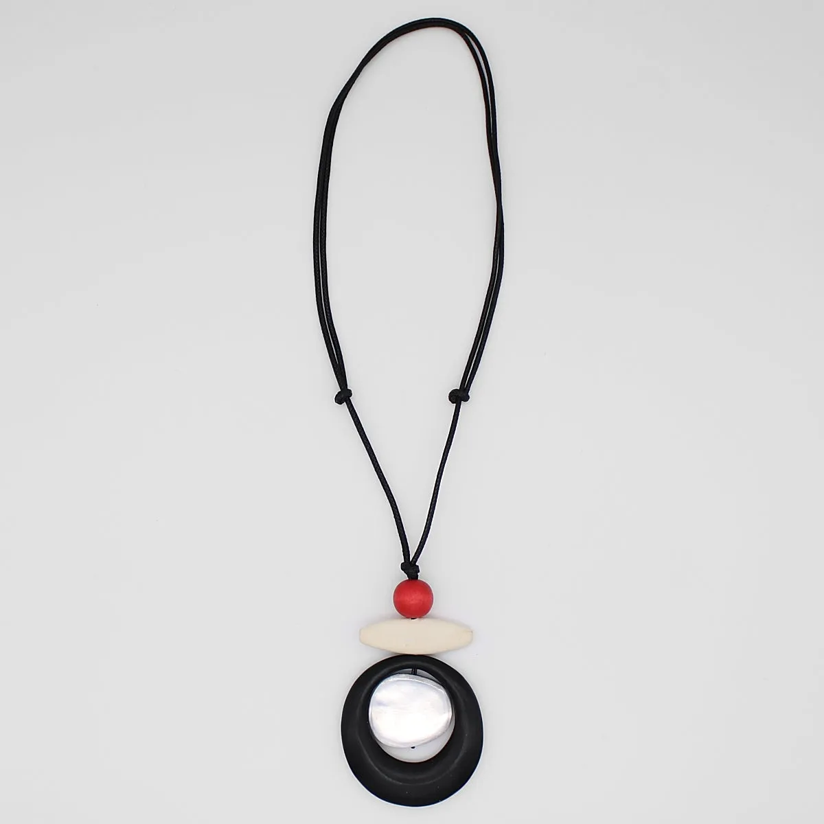 Silver Accent Reese Pendant