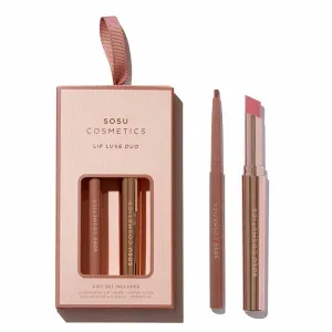 SOSU Cosmetics Lip Luxe Duo Gift Set - Primrose & Naive Nude