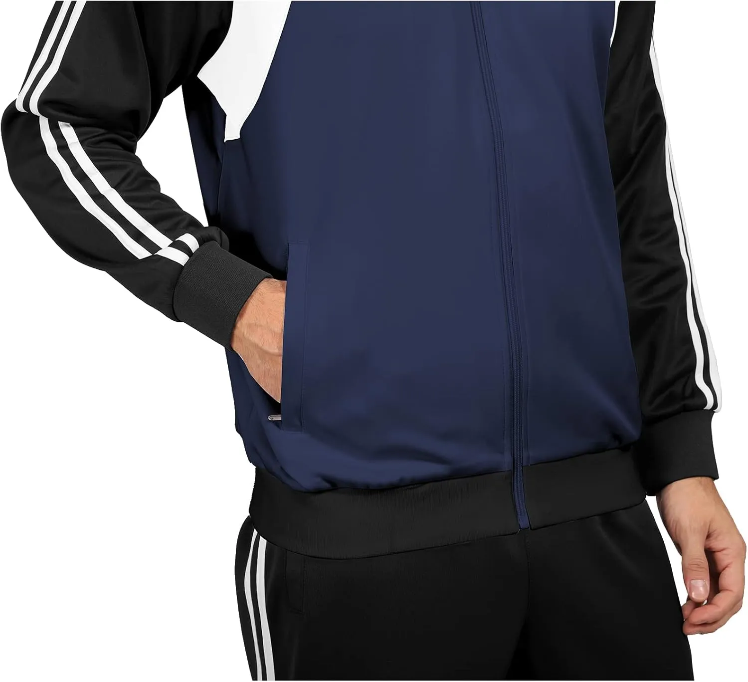 Sun Lorence Men's Athletic Running Tracksuit Set Casual Full Zip Jogging Sweat Suit