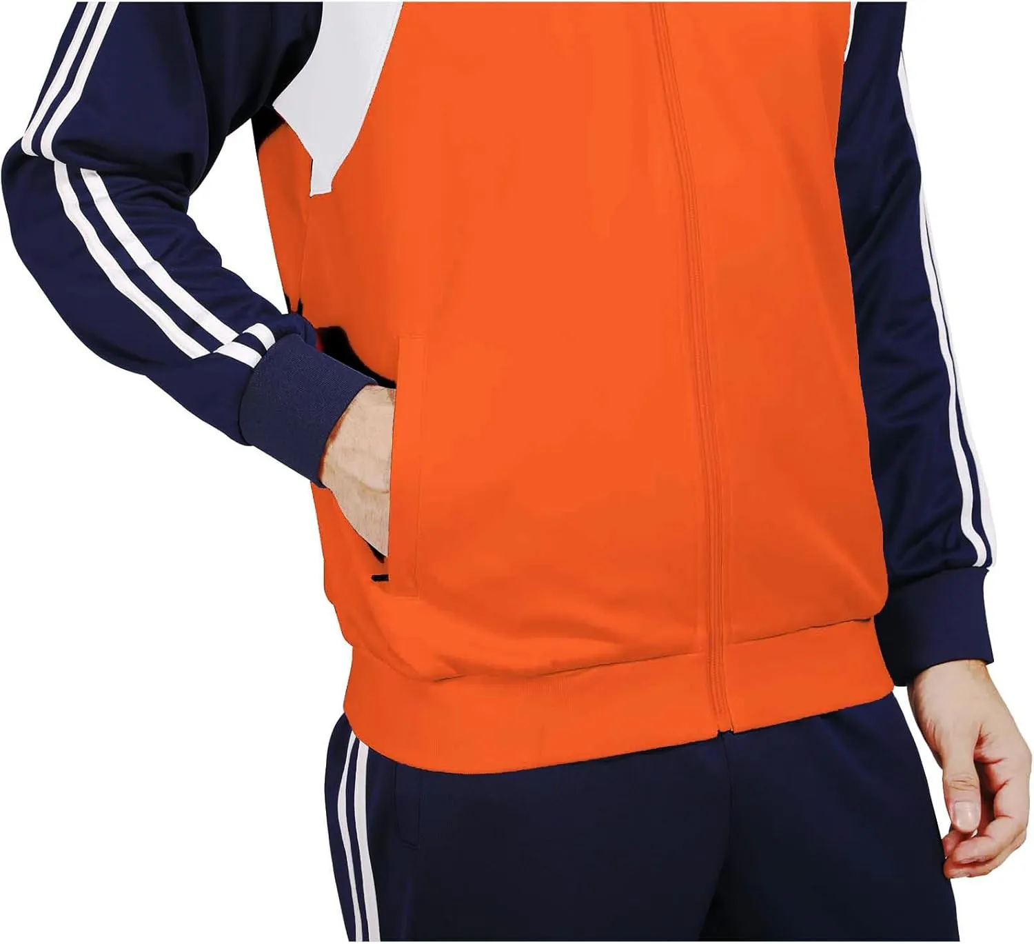 Sun Lorence Men's Athletic Running Tracksuit Set Casual Full Zip Jogging Sweat Suit