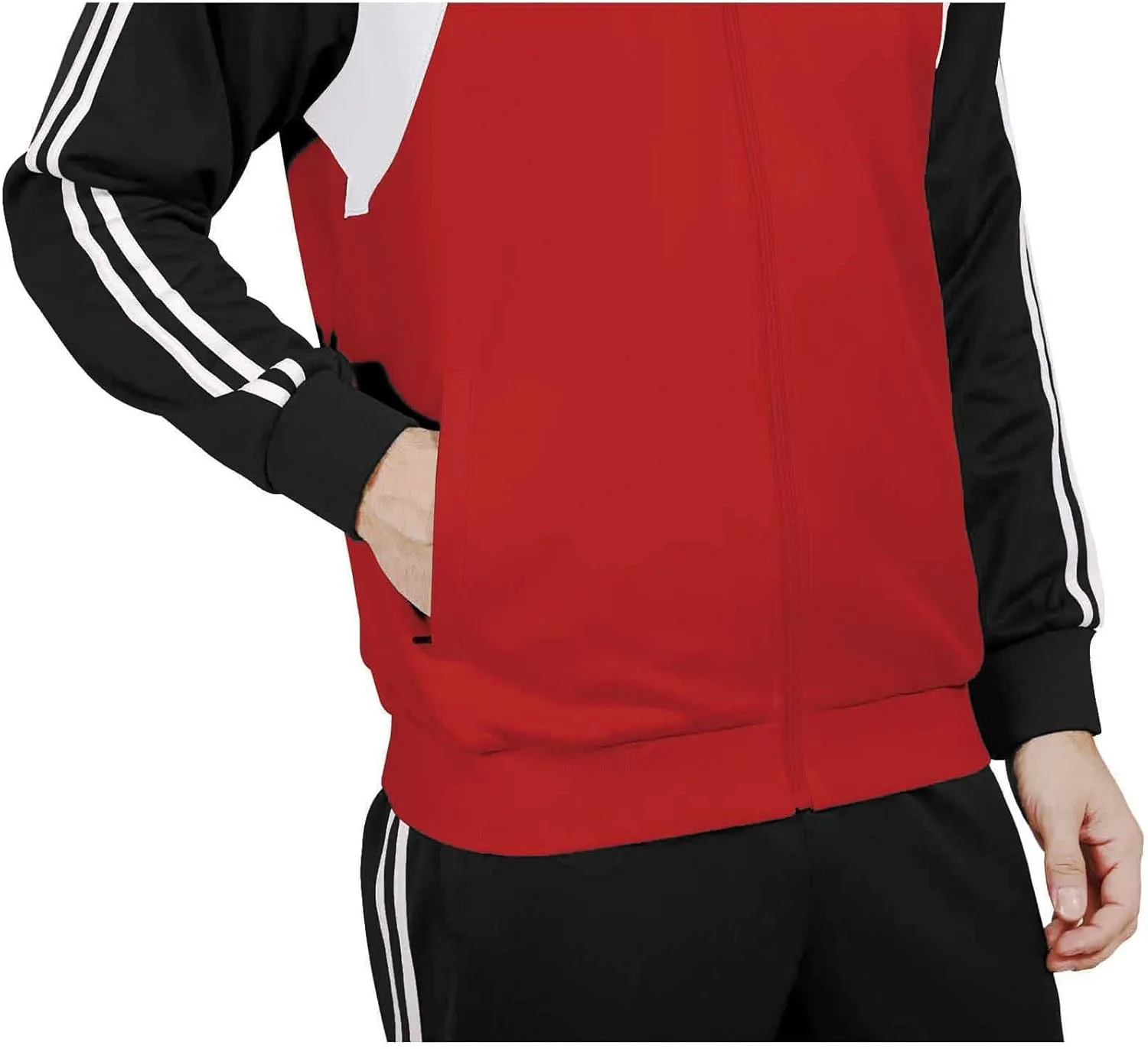 Sun Lorence Men's Athletic Running Tracksuit Set Casual Full Zip Jogging Sweat Suit