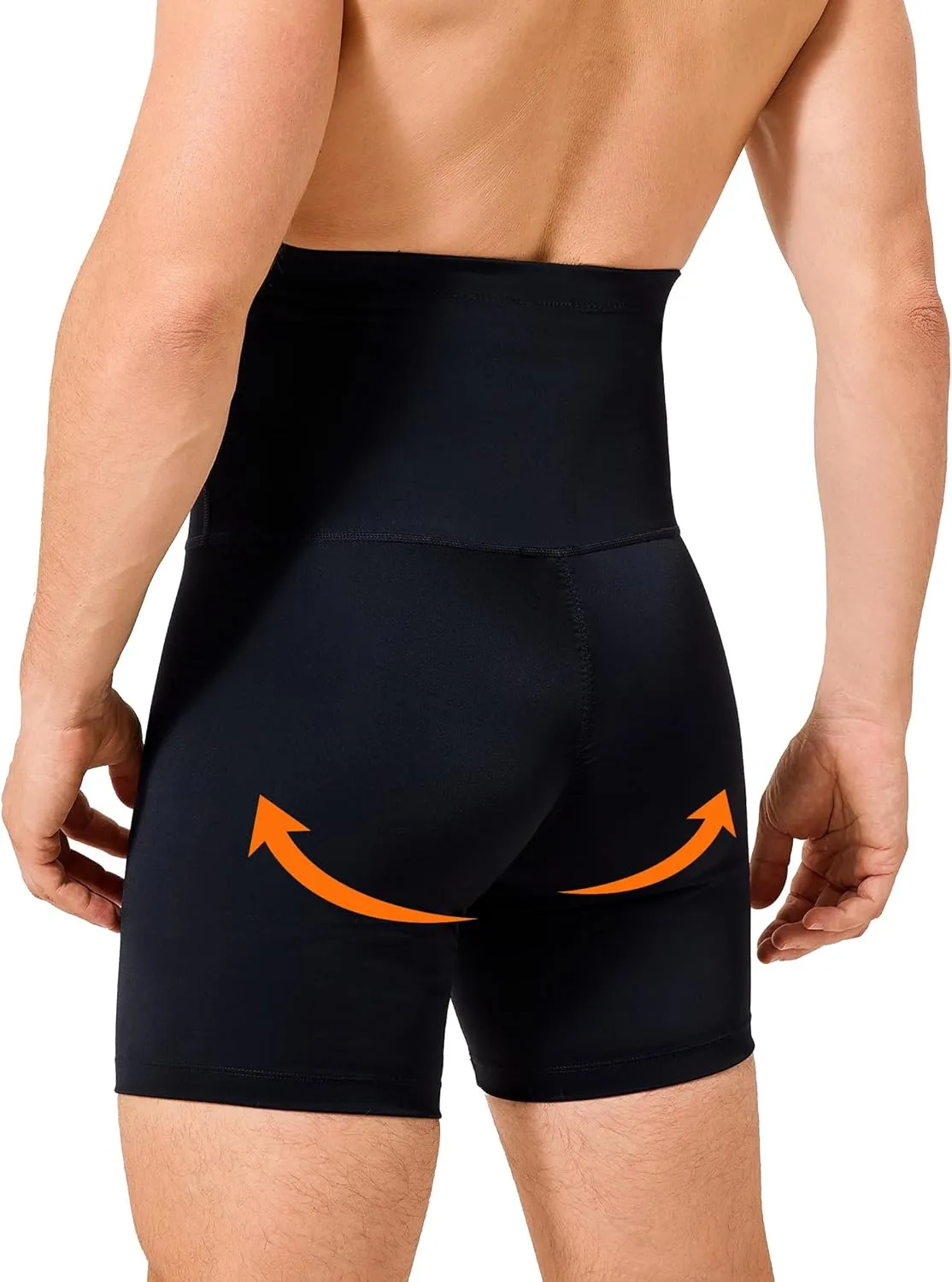 TAILONG Mens Shapewear Tummy Control Shorts Compression Underwear Slimming Body Shaper Boxer Briefs