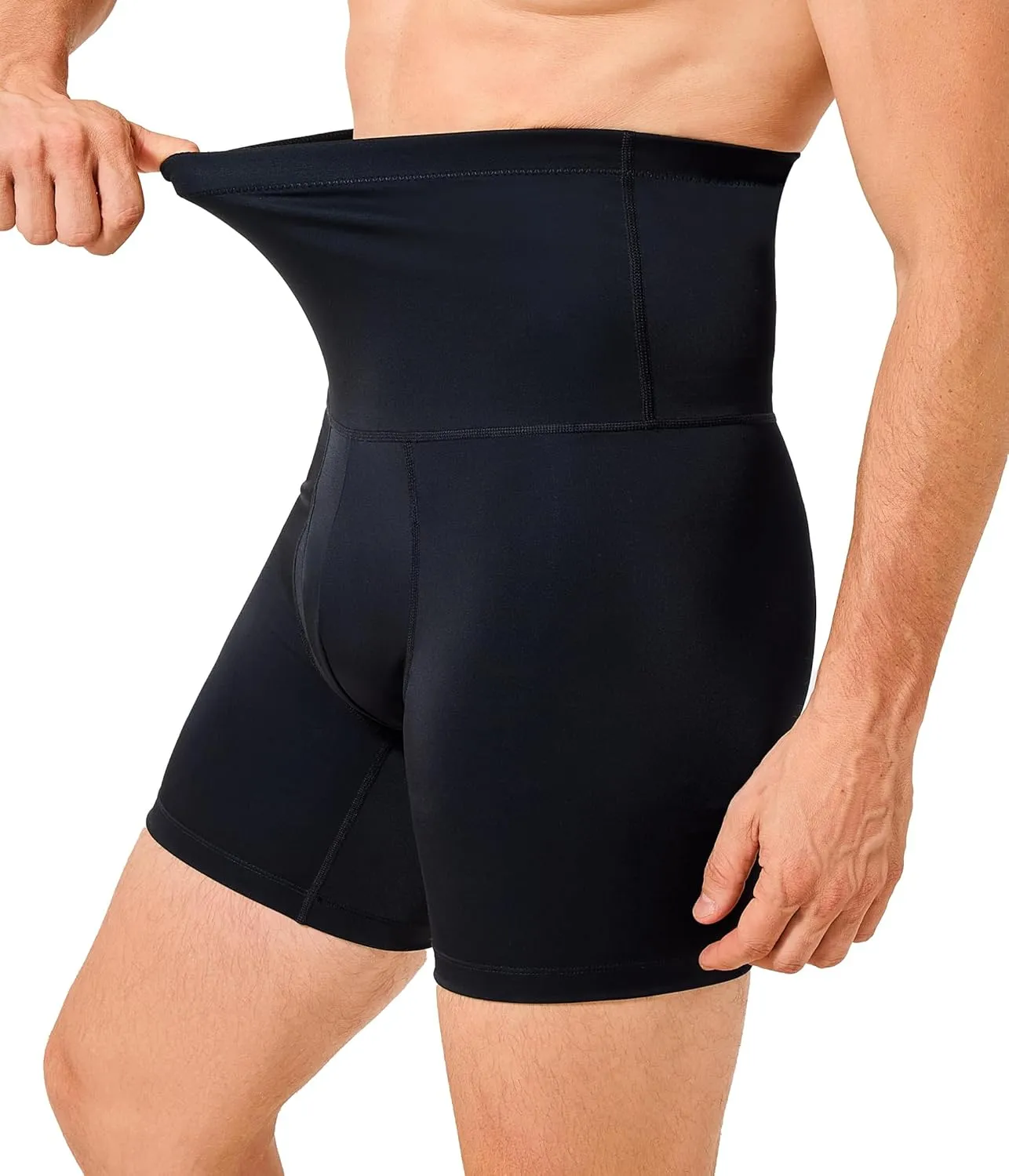 TAILONG Mens Shapewear Tummy Control Shorts Compression Underwear Slimming Body Shaper Boxer Briefs