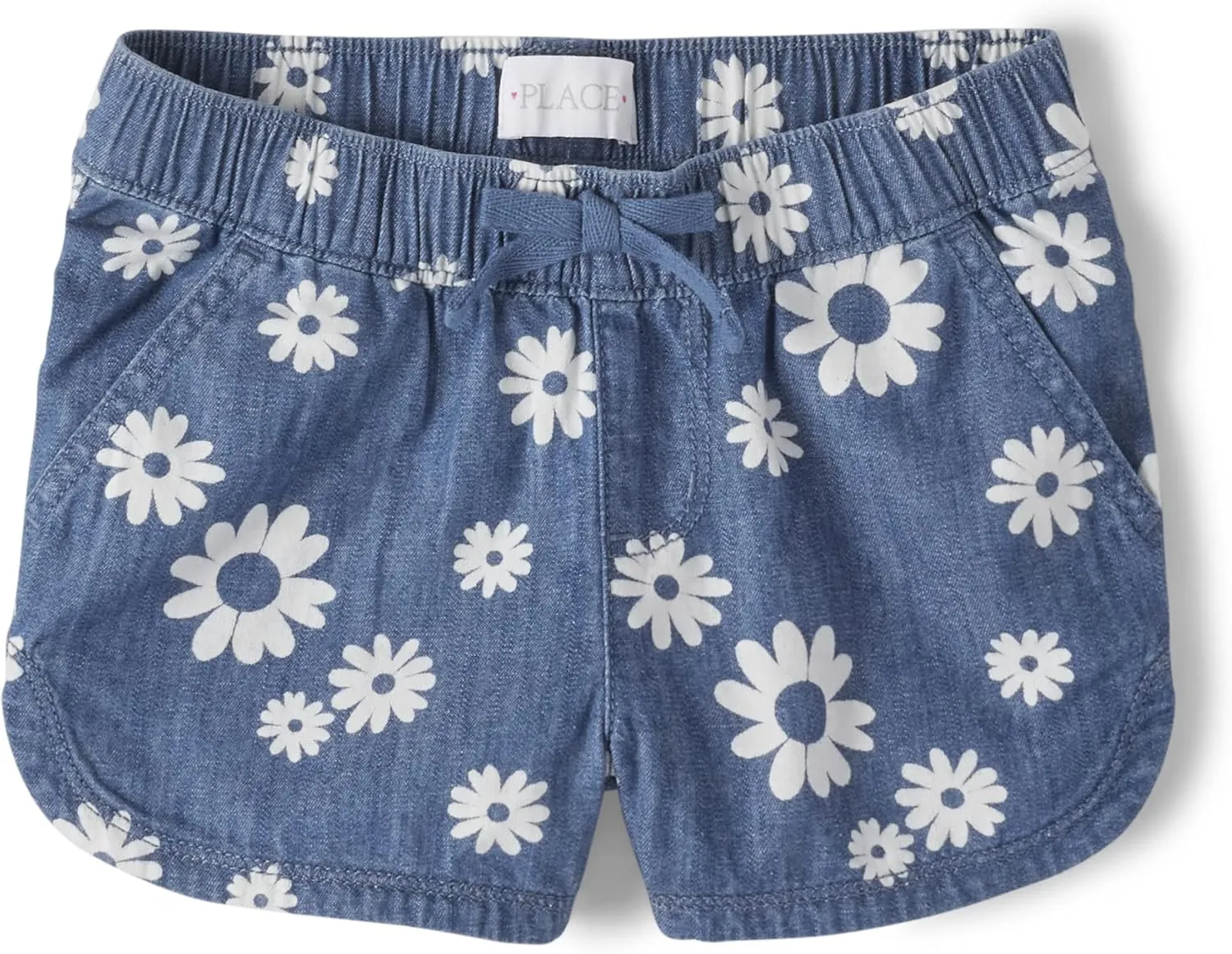 The Children's Place Girls Denim Pull On Shorts