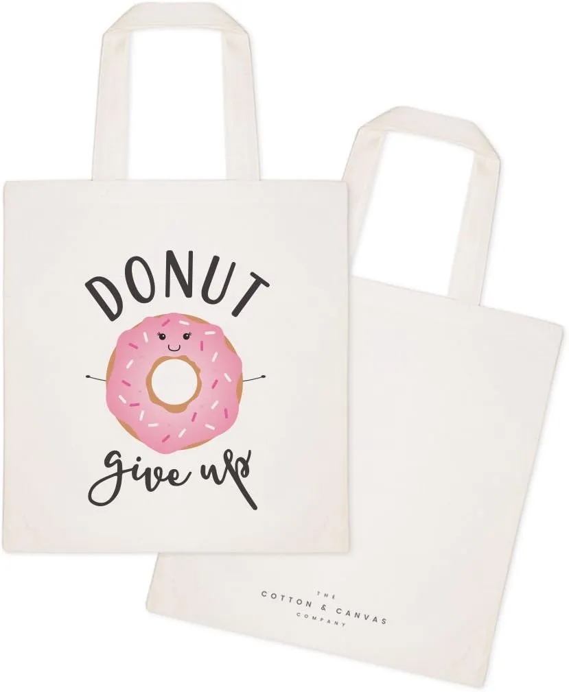 The Cotton & Canvas Co. Food Pun Reusable Grocery Bag and Farmers Market Tote Bag