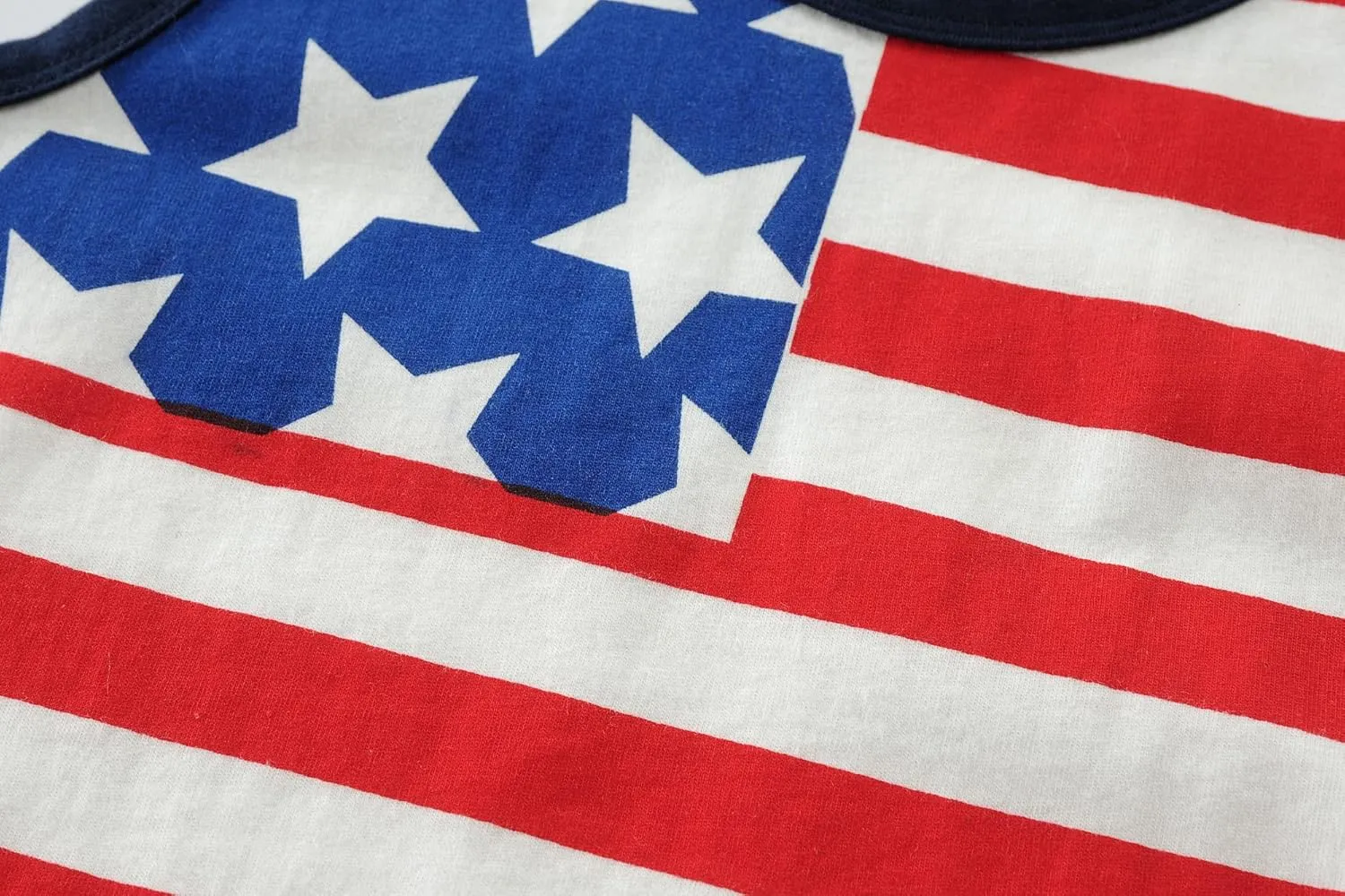 Toddler Boys' Tank Tops American Flag T-Shirt Kids 4th of July Shirts Cotton Patriotic Sleeveless Top Tees 1-7T