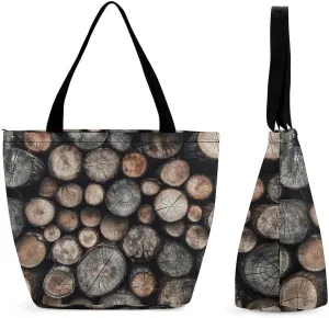 Tote Bag for Women Grocery Bag Hearts Foldable Shopping Bags Reusable Large Tote Bag
