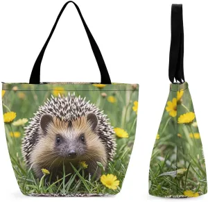 Tote Bag for Women Grocery Bag Ocean Beach Theme Foldable Shopping Bags Reusable Large Tote Bag