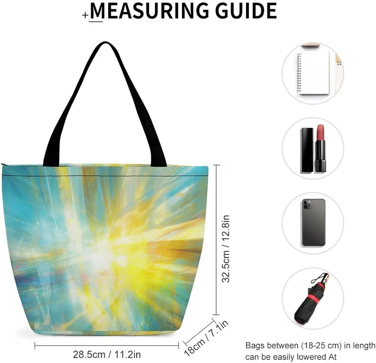 Tote Bag for Women Grocery Bag Several Blueberries Foldable Shopping Bags Reusable Large Tote Bag