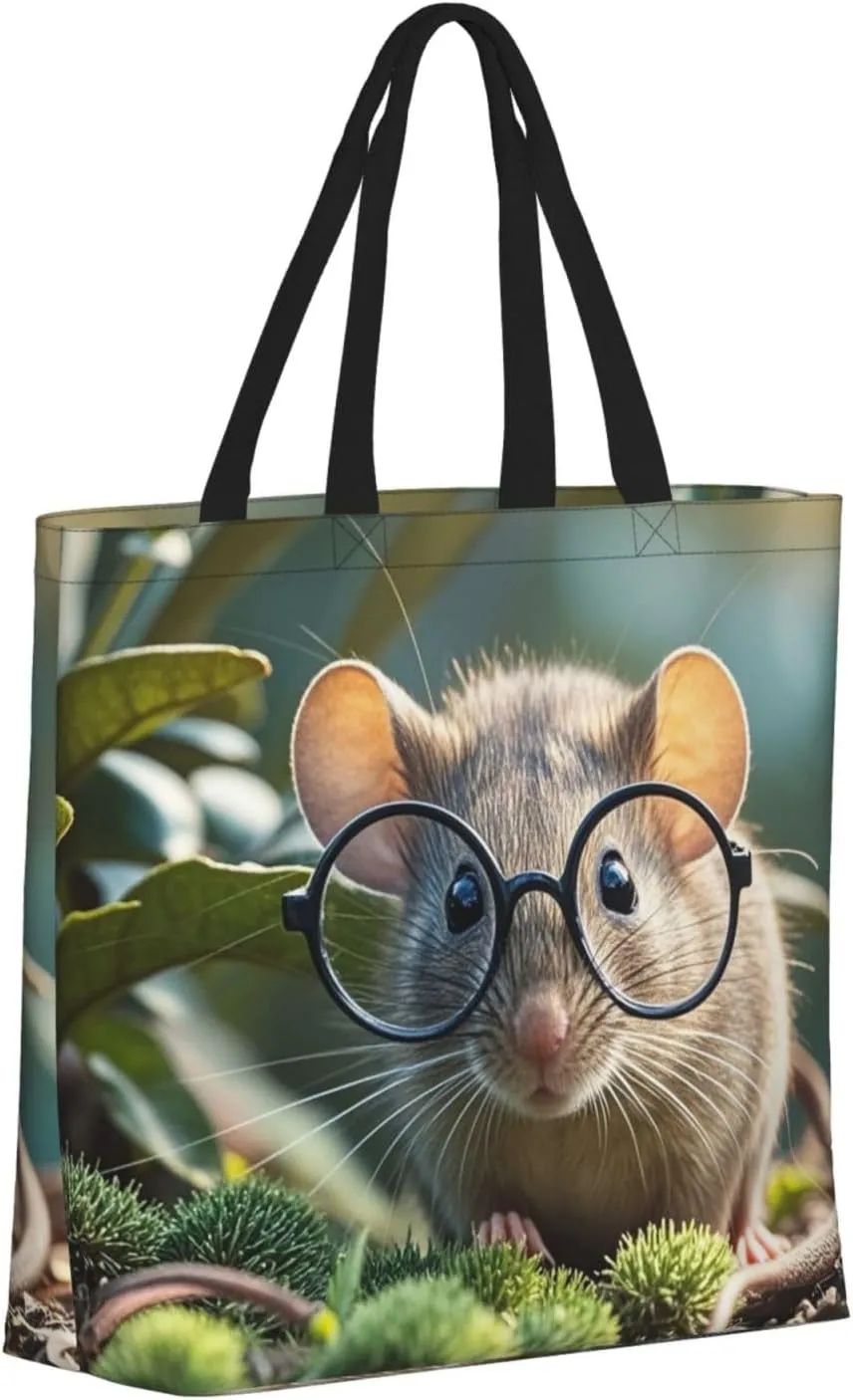 Tote Bag Large Capacity Grocery Bag With Zipper Heaps of Orange Monarch Butterflies Shopping Bag Shoulder Bag for Women