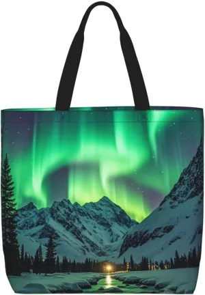 Tote Bag Large Capacity Grocery Bag With Zipper Ocean Sea Animal Shark Shopping Bag Shoulder Bag for Women