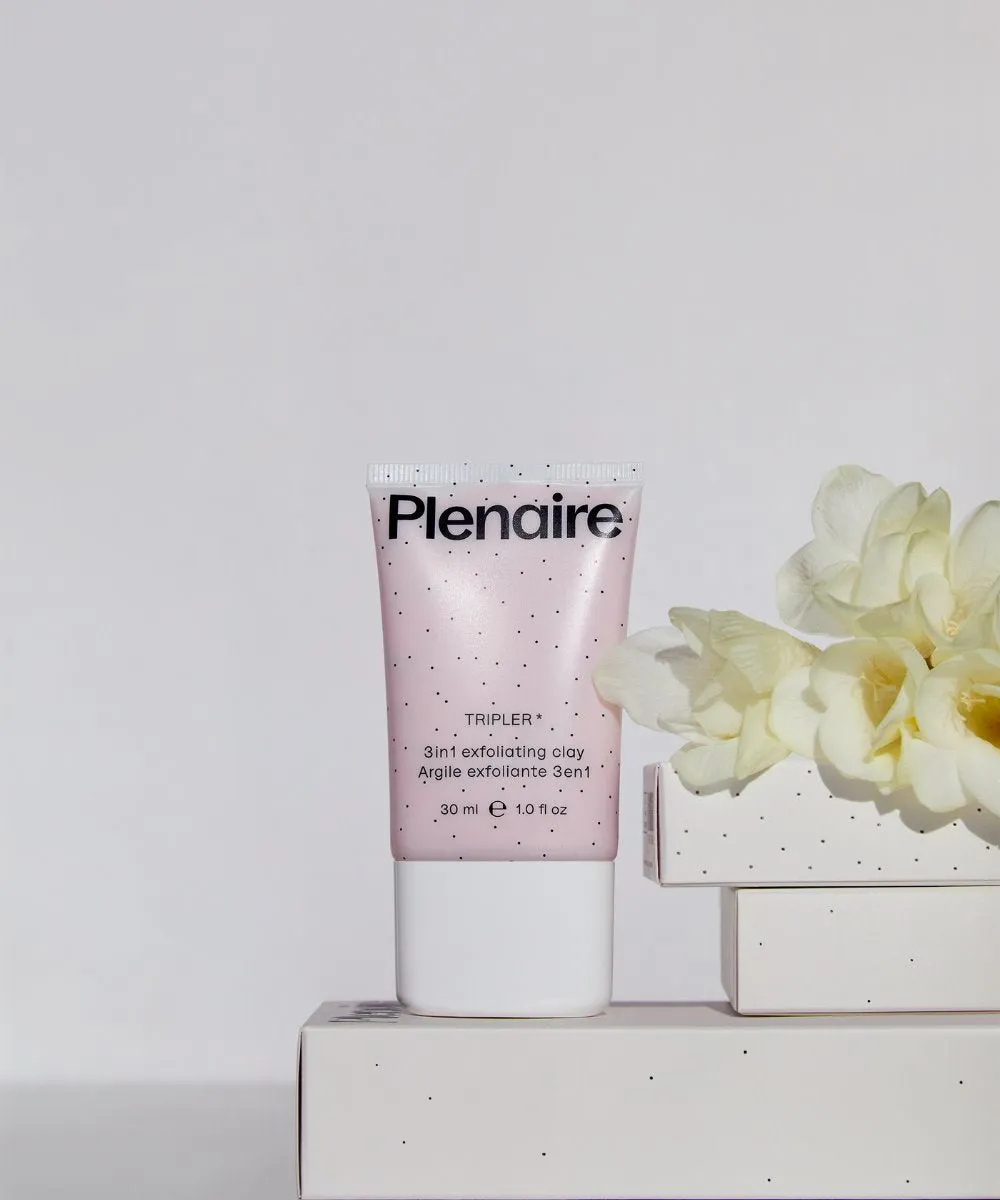 Tripler 3-in-1 Exfoliating Clay - Travel