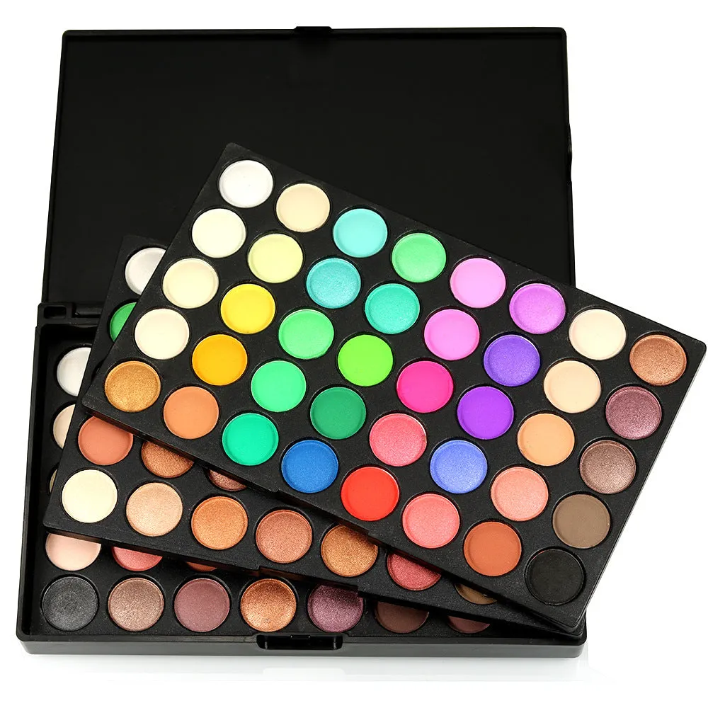 Vibrant 120-Color Eyeshadow Palette
