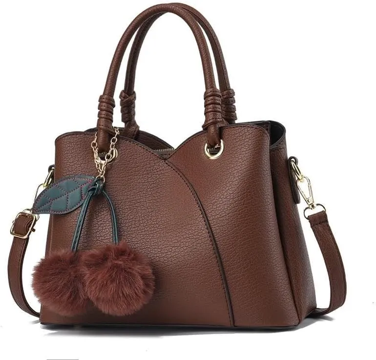 Women Stiching Crossbody Top Handle Bags And Shoulder Bag Large Capacity Color Block Satchel Hobo Purses Tote Wallets