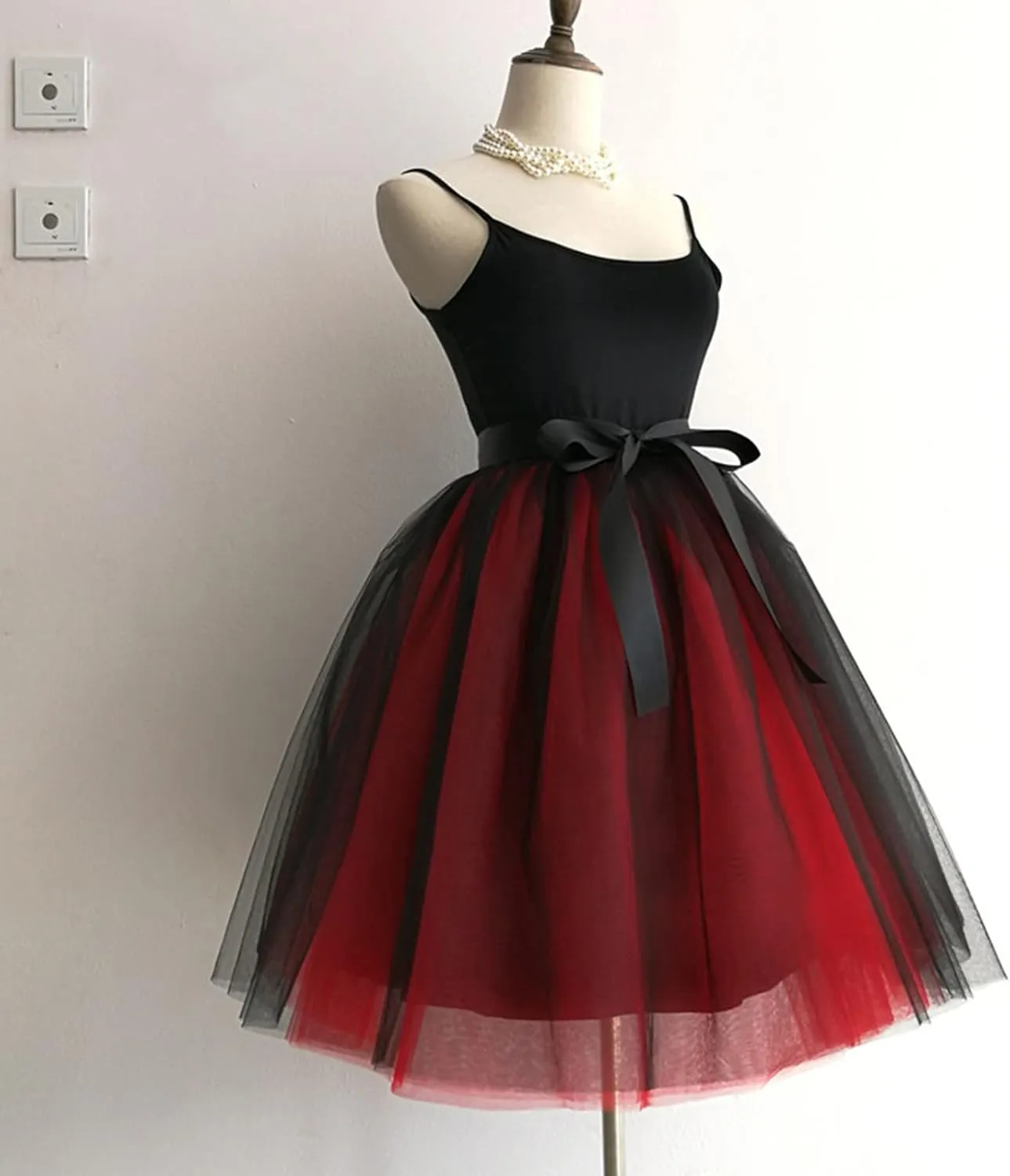 Women's Fashion A Line Pleated Skirt Midi Skirts for Women Womens Puffy Ballet Skirts Tutu Skirt Pleated Skirt