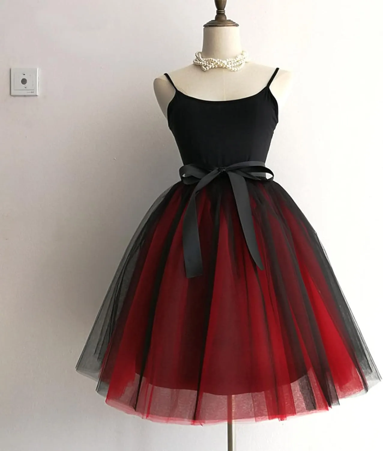 Women's Fashion A Line Pleated Skirt Midi Skirts for Women Womens Puffy Ballet Skirts Tutu Skirt Pleated Skirt