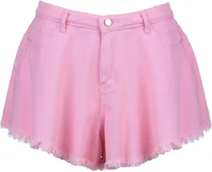 Womens Jean Shorts Wide Leg High Waisted Denim Shorts Frayed Raw Hem Ripped Jeans Stretchy Y2k Summer Hot Short Pants