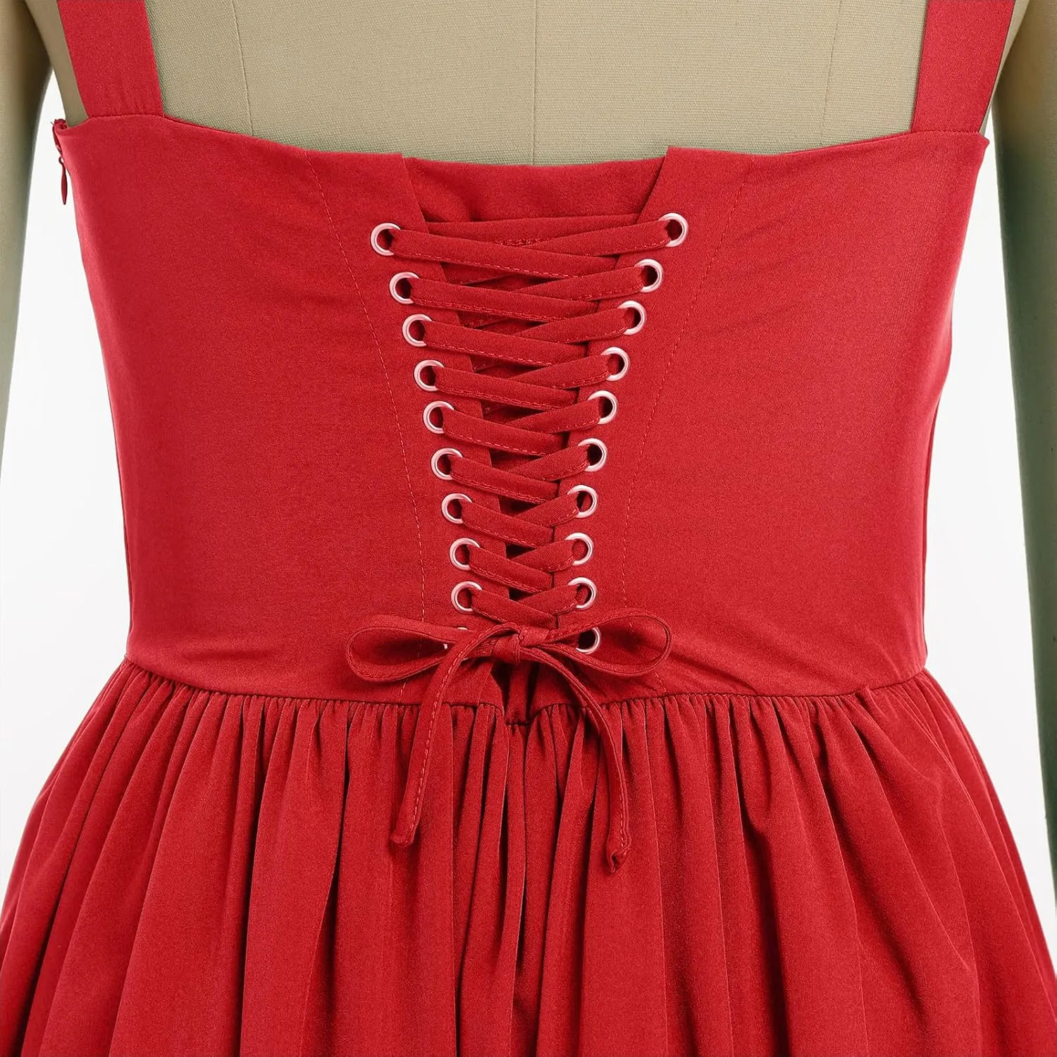 Women's Short Corset Sundress Boho Mini Dress Sleeveless Backless Low Cut Lace Dress Summer